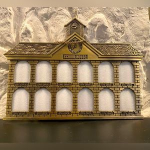 School House picture frame for 12 years of school pictures.